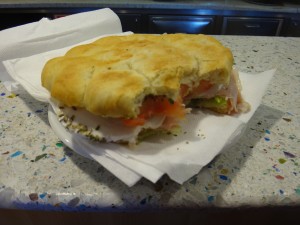 Sandwich at Agip
